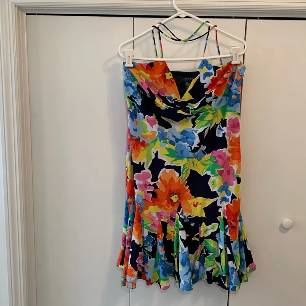 Ralf Lauren Floral Multicolor dress
